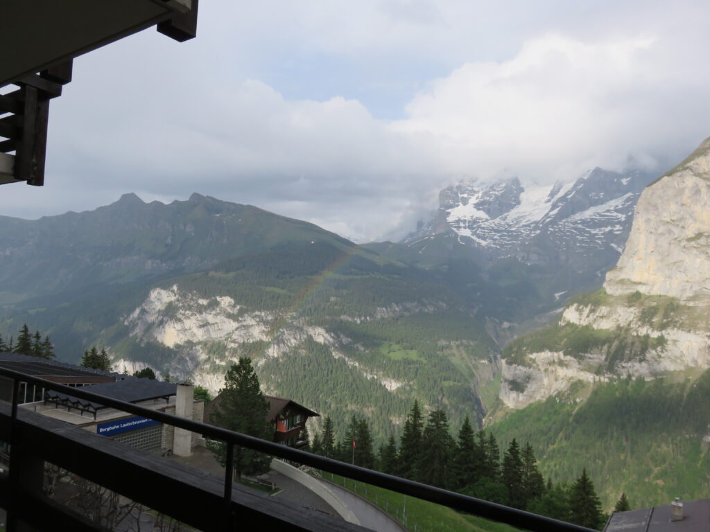 View from Hotel Eiger