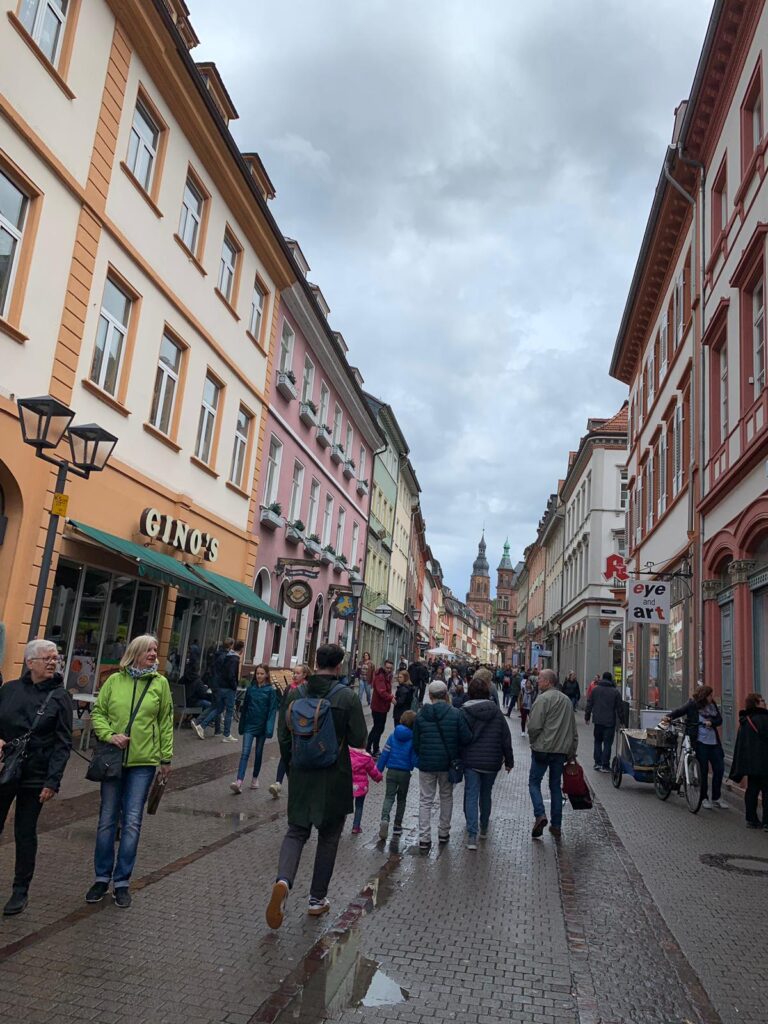 Heidelberg's shopping streets