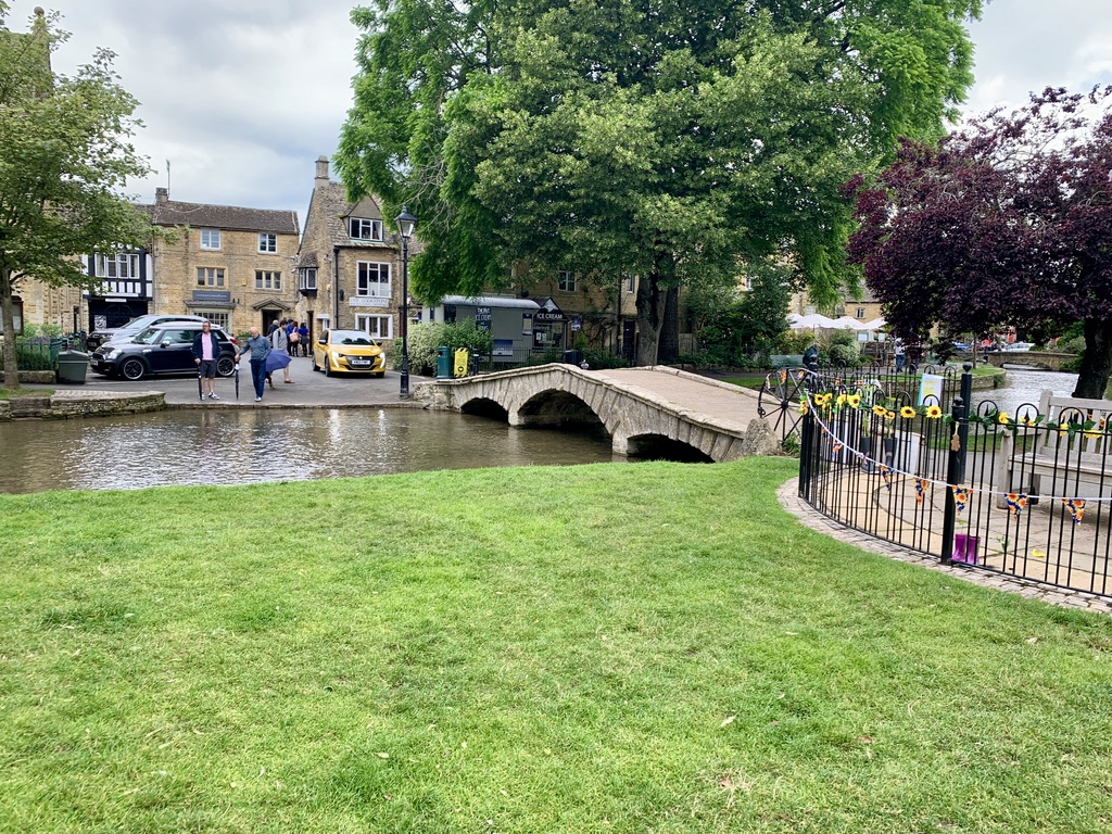 A bridge connects the two sides of Bourton-on-the-Water, adding beauty to this Cotswold Village