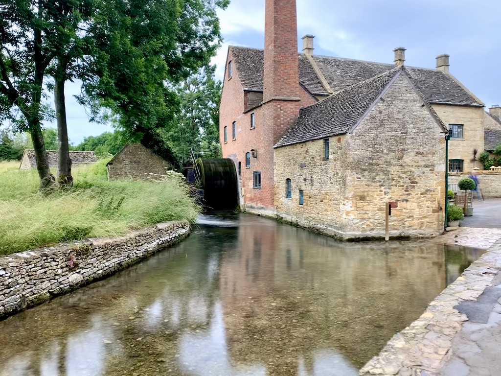 Water Mill runs through Lower Slaughter, which is unique to this Cotswold Village