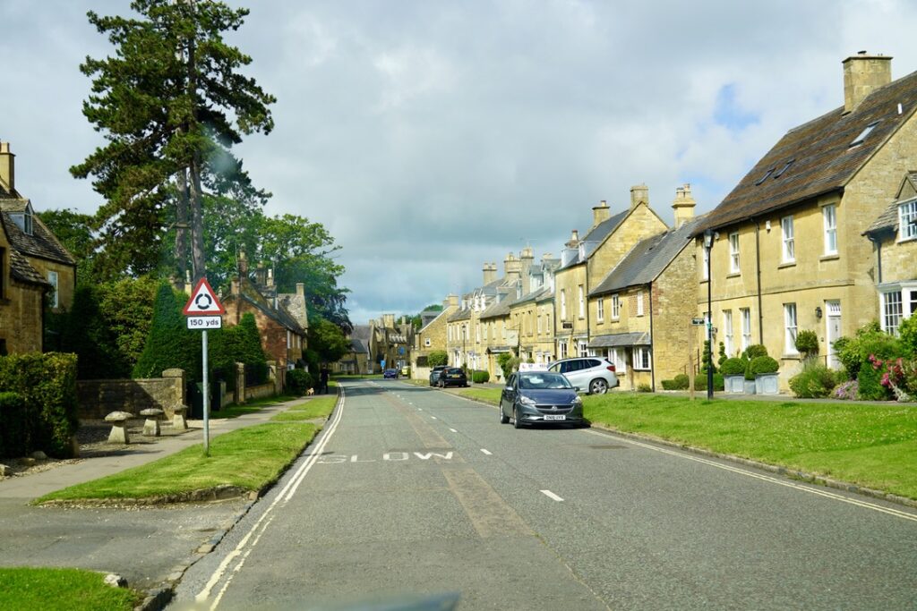 High Street in Broadway, Cotswolds, England