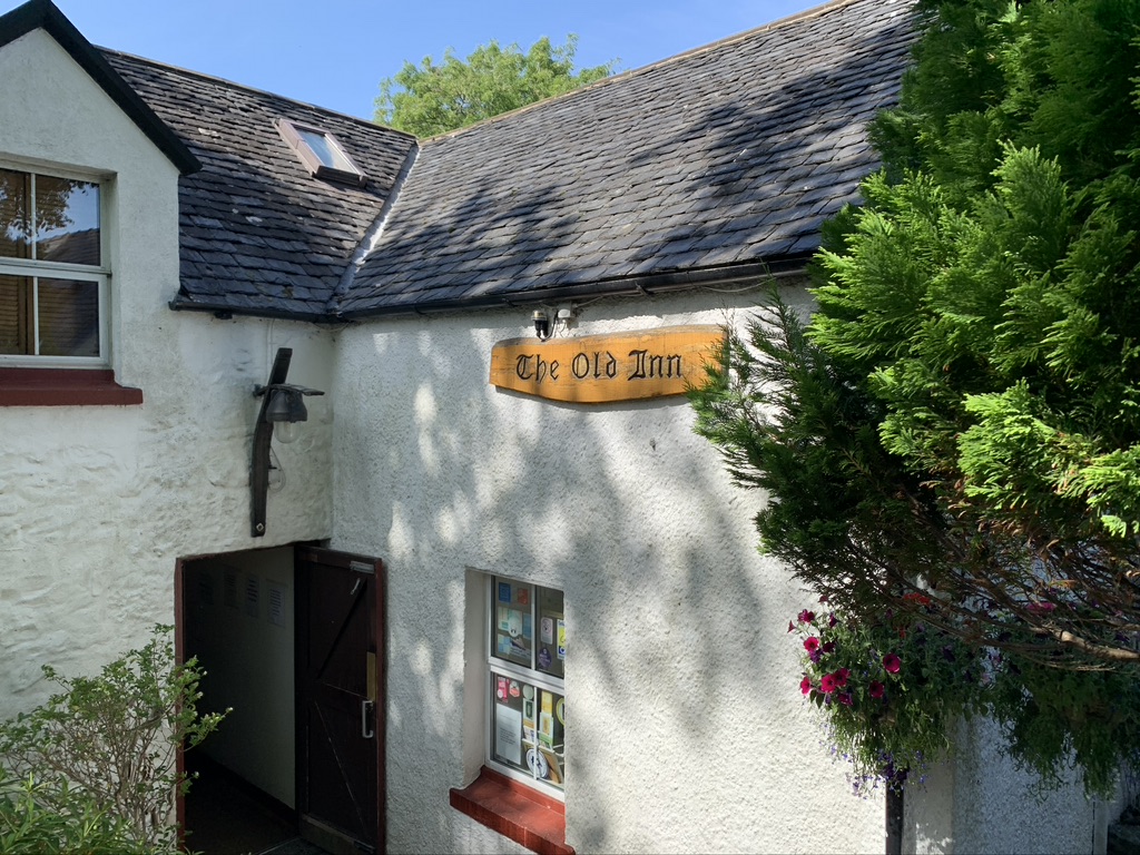 The Old Inn is a great lunch spot to enjoy while exploring  the Isle of Skye